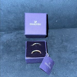 Swarovski Gold and Silver Women's Jewelry Set